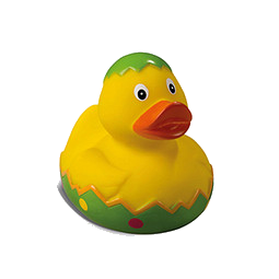 Schnabels® Bade-Ente Ostern, gelb/grün