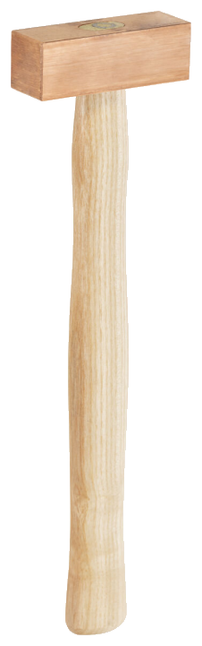 PICARD Kupferhammer 500g Fäustelform mit Eschenstiel Nr. 330