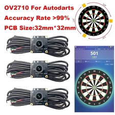 Autodarts OV2710 GXIVISION Kameramodul 30fps 2MP 100 Grad als 99% Genauigkeit