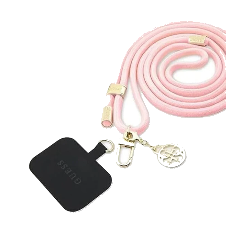 Telefonkordel Guess CBDY 4G Charm, Rosa