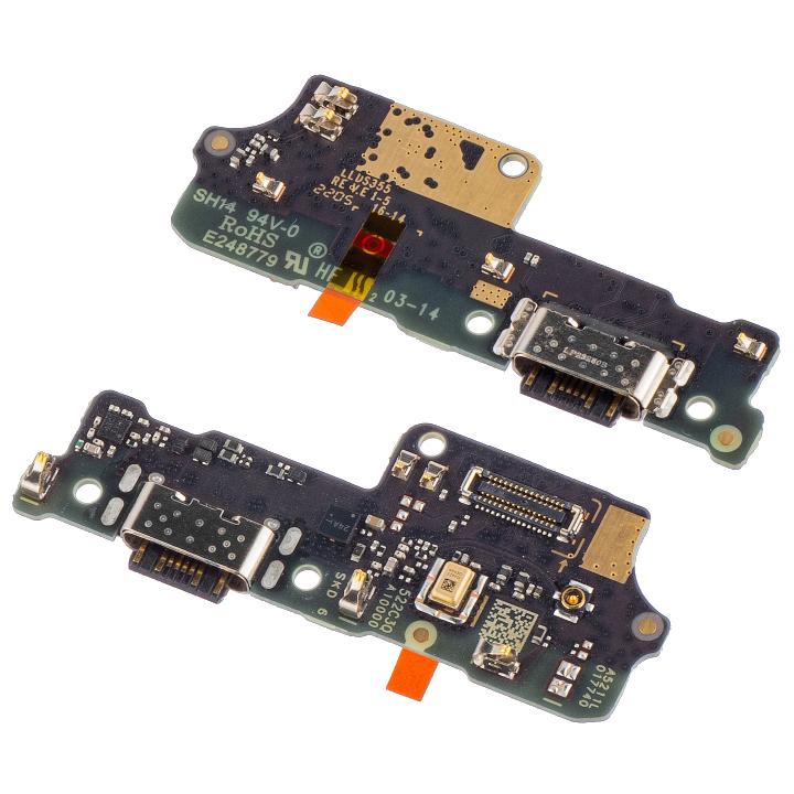 Ladebuchse & Mikrofon Platine für Xiaomi Redmi 10C | Original