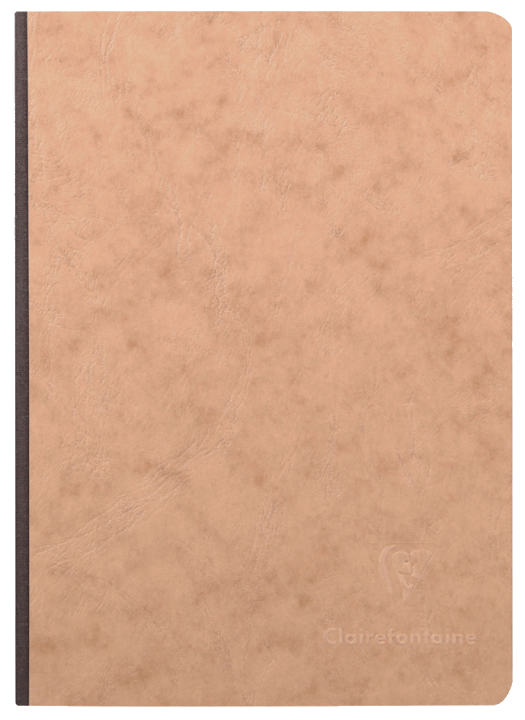 Clairefontaine Notizbuch AGE BAG, DIN A5, blanko, beige