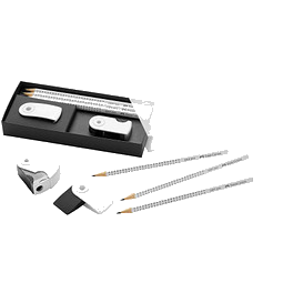 FABER-CASTELL Bleistift-Set 5-tlg., White