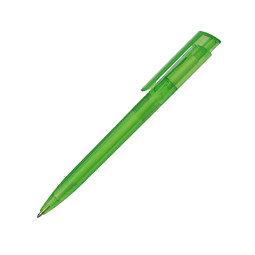 RITTER PEN Druckkugelschreiber Fresh, blaue Mine, apfelgrün/transparent