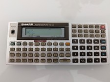 Casio Pocket Computer PC-1403 inklusive Hardcover Abdeckung