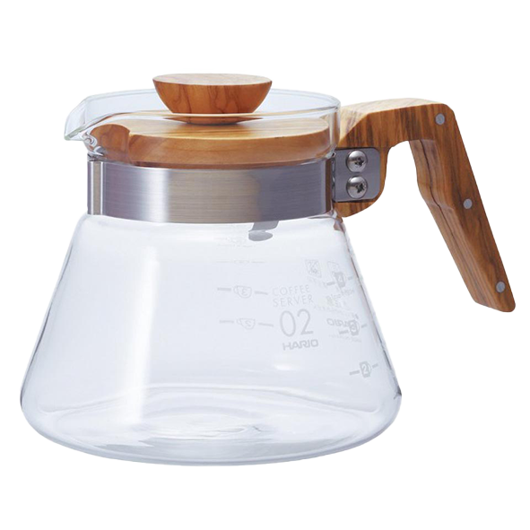 Hario Coffee Server Olivenholz, 600ml