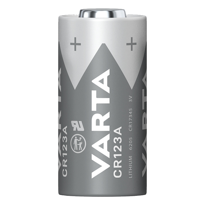 Varta 1 Zelle CR123A 3V Lithium 1430 mAh VCR123A Bulk 6205