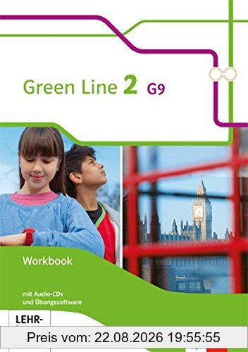 Green Line / Workbook mit Audio-CD´s und Übungssoftware 7. Klasse G9