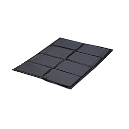 Faltbares Sitzkissen Comfort, schwarz