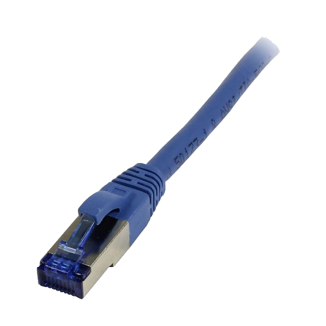 Synergy21 S217221 Netzwerkkabel 0,15 m Cat6a S/FTP (S-STP) Blau (S217221)