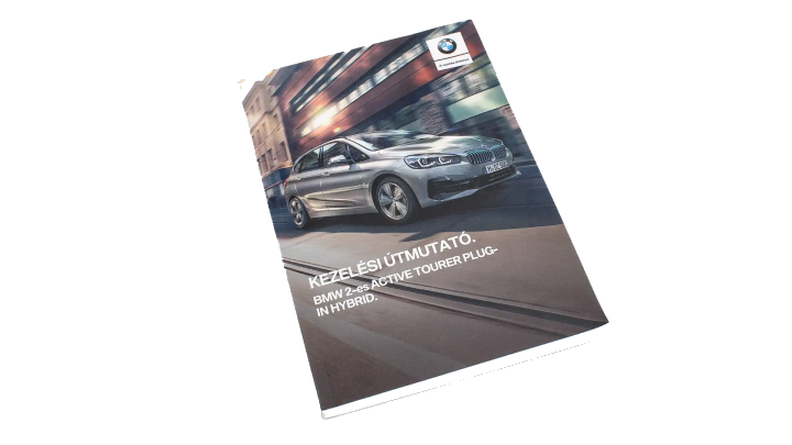 BMW Betriebsanleitung Ungarisch Hybrid F45 01402631073 - Bildposi