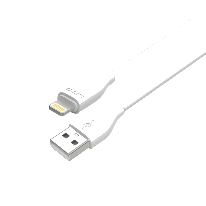 Daten- und Ladekabel USB-A - Lightning Lito LD03L, 18W, 1m, Weiß