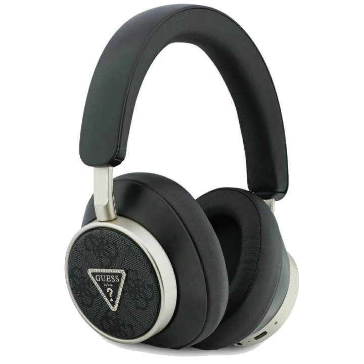 Bluetooth-Freisprecheinrichtung Guess 4G Gold Triangle Logo, A2DP, Schwarz