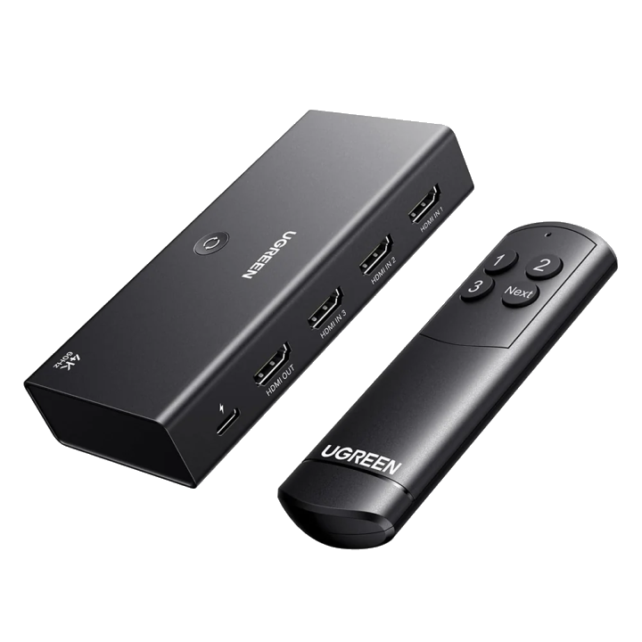 HDMI Video Switch UGREEN AW504 (55857), Schwarz