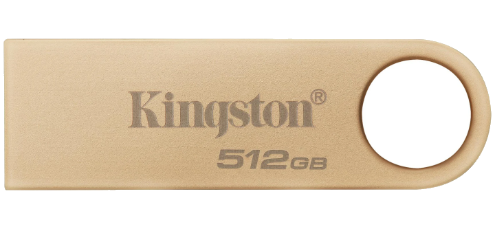 Kingston Technology DataTraveler 512GB 220MB/s Metal USB 3.2 Gen 1 SE9 G3 (DTSE9G3/512GB)