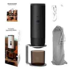 Tragbare Espressomaschine Camping Angeln Reise Kapsel Kaffeemaschine Kabellos