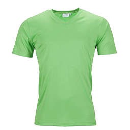 JAMES & NICHOLSON Herren Funktions T-Shirt Active, grün, S