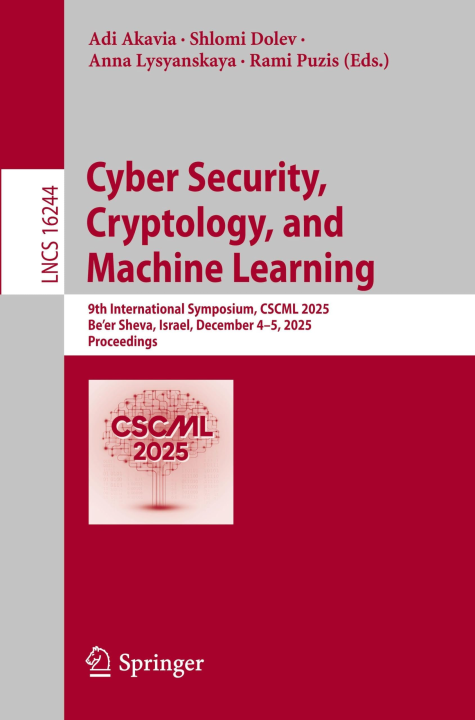 Cyber Security Cryptology and Machine Learning