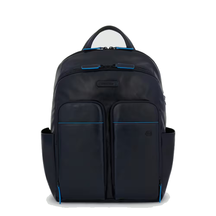 Piquadro Blue Square Revamp Laptoprucksack mit iPad®-Fach, RFID-Blocker Nachtblau