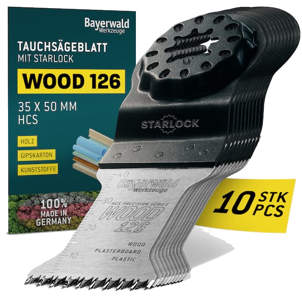 10x Bayerwald SL HCS Tauchsägeblatt 35x50mm