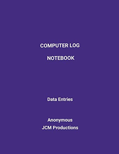 Computer Log Notebook