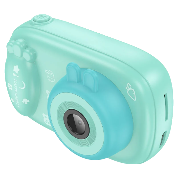 Digitalkamera HOCO DV205 Kids, 720P, 1MP, Blau