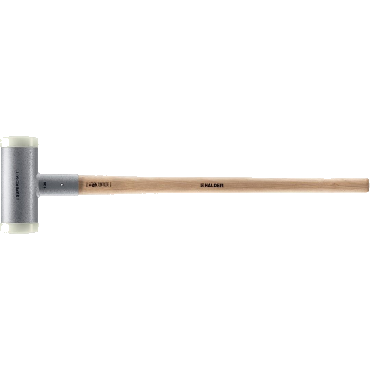 HALDER SUPERCRAFT Vorschlaghammer Ø 100 mm rückschlagfrei mit Hickorystiel 9,3 kg