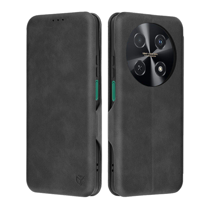 Hülle für Huawei nova 13i / nova 12i, Techsuit, Safe Wallet Plus, Schwarz