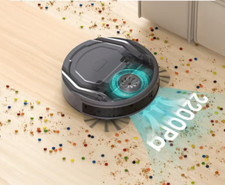 Saugroboter WLAN, kompatibel mit Alexa, für Teppich und Tier, 120 Min,