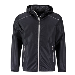 JAMES & NICHOLSON Herren Regenjacke Basic, Herren, schwarz, XL