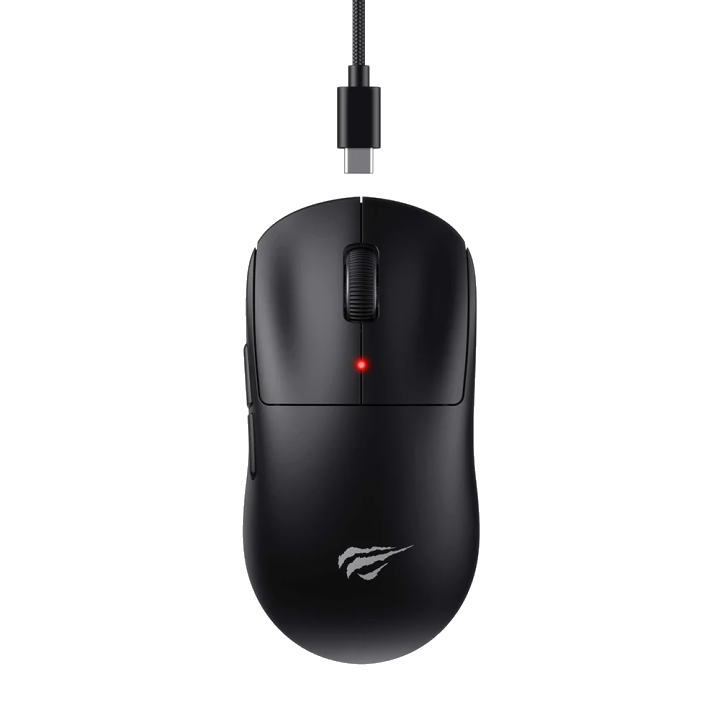 Gaming-Maus Wireless HAVIT MS970WB Pro, 800DPI - 12000DPI, BT / Wi-Fi / Kabelgebunden, Schwarz