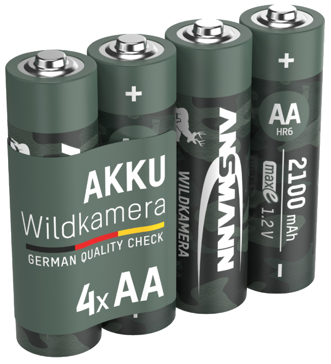 ANSMANN NiMH Akku , WILDKAMERA, maxE, Mignon (AA) 2100 mAh