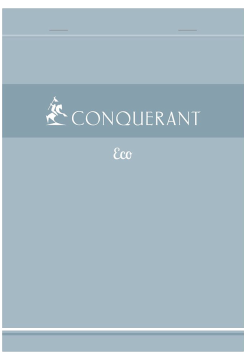 CONQUERANT SEPT Notizblock Eco, Maße: (B)148 x (H)210 mm