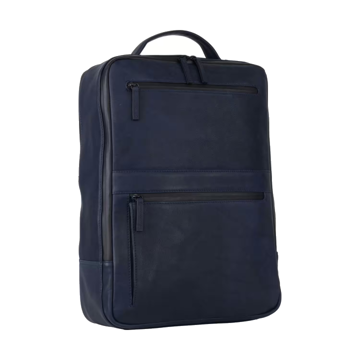 Leonhard Heyden Den Haag Leder-Rücksack mit Notebookfach 15"