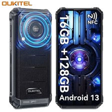 OUKITEL WP36 Outdoor Smartphone Ohne Vertrag 10600mAh Handy 16GB+128GB/1TB