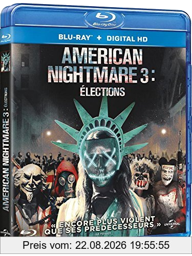American Nightmare 3 : Élections [Blu-ray + Copie digitale]