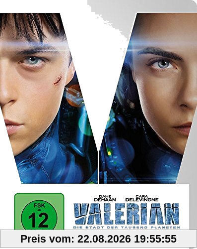 Valerian - Die Stadt der tausend Planeten BD 3D/2D Steelbook + digitale Copy (exklusiv bei Amazon.de) [3D Blu-ray] [Limited Edition]