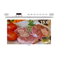 Sylvox K��chenfernseher Klappbar 15,6 Zoll Android TV ��180�� Freies Smart TV