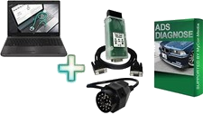 ADS Komplett Diagnose Computer mit Interface für BMW E31 E32 E34 E36 E38 E39 E46