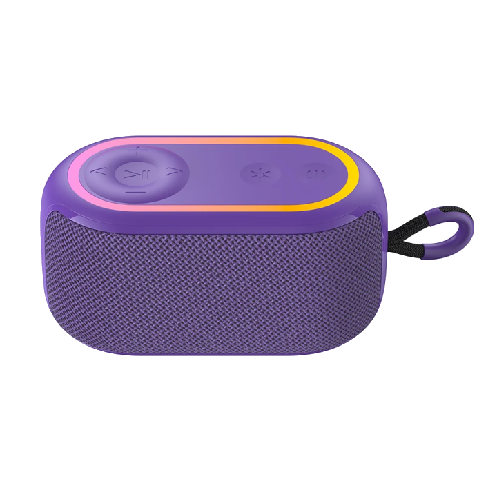 Bluetooth Tragbarer Lautsprecher HAVIT SK809BT, 7W, RGB, Wasserdicht, Lila