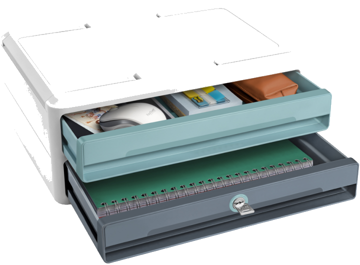 cep Schubladenbox 1091112961 DIN A4 quer 37,0 x 27,5 x 14,6 cm