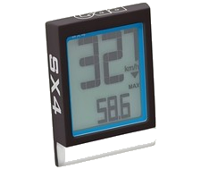 Pro SX4 Funk Fahrradcomputer Fahrradtacho kabellos 12 Funktionen Tachometer
