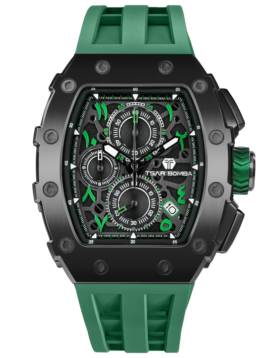 Tsar Bomba TB8204QA-06 Herrenuhr Elemental Chronograph 44mm 5ATM