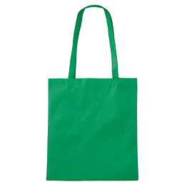Vliestasche Textile mit langen Henkeln, dunkelgrün