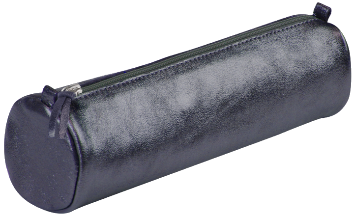 Clairefontaine Schlamper-Rolle CUIRISÉ, Leder, petrol