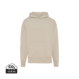 Iqoniq Yoho Relax-Hoodie aus recycelter Baumwolle, desert, XL