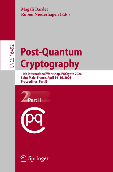 Post-Quantum Cryptography