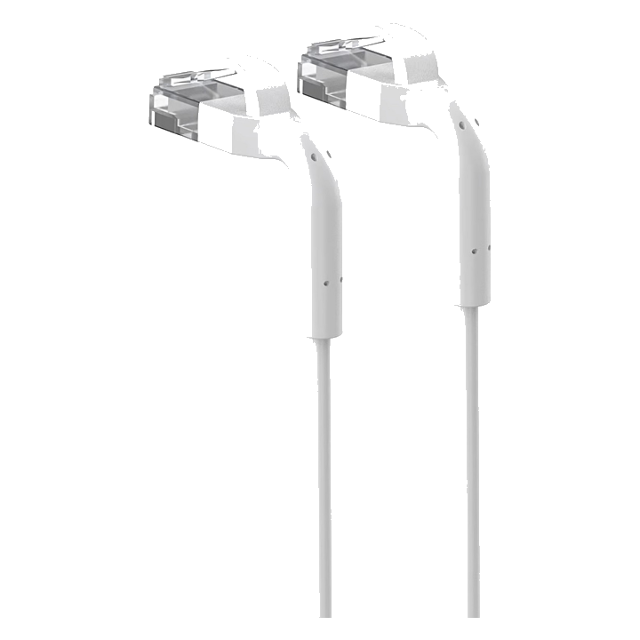 Extralink Kat.6 U/FTP 3m 1Gbps BiaÅ‚y | Patchcord LAN | MiedÅº Kabel sieciowy skrÄ™tka, Å‚amana koÅ„cÃ³wka (EX.38930) networking cable