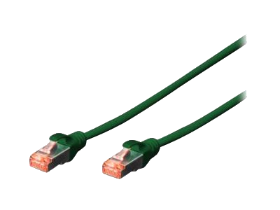 Digitus Patch-Kabel RJ-45 (M) zu RJ-45 (M) 0.5m Kupfer S/FTP Cat 6 grün (DK-1644-005/G)