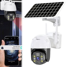 Solar Überwachungskamera WiFi Kamera Außen CCTV Zuhause Sicherheit Kamera